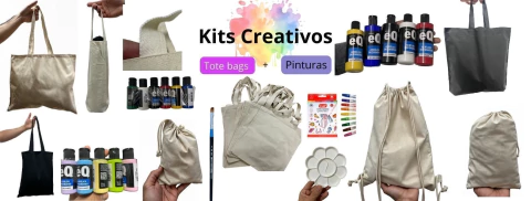 Carrusel Kits para pintar, tote bags, Bolsas y estampados - 2santosPrint