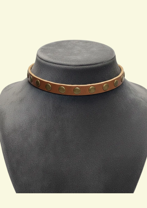 Choker Couro - comprar online