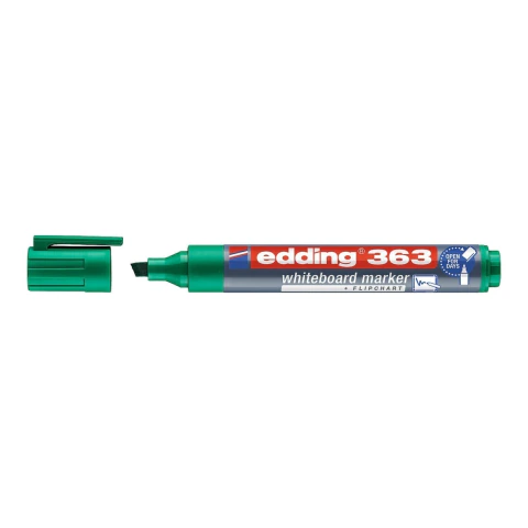 Marcador Borrable Recargable E-363 Verde Edding