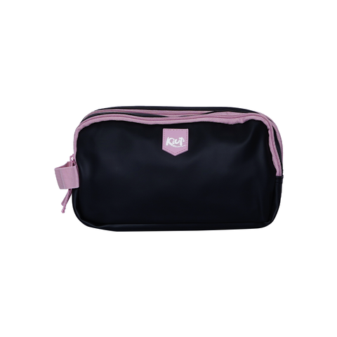 CARTUCHERA 3 BOLSILLOS KIUT DARK PINK
