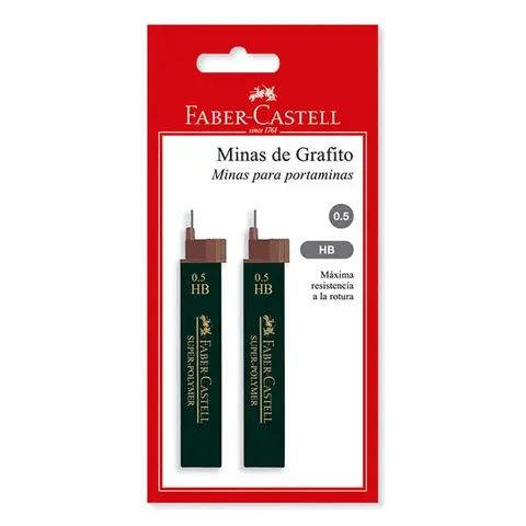 Minas Portaminas 0.5 HB Faber-Castell