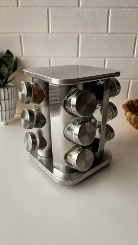 ESPECIERO GIRATORIO CEDRIC 12pcs. - comprar online