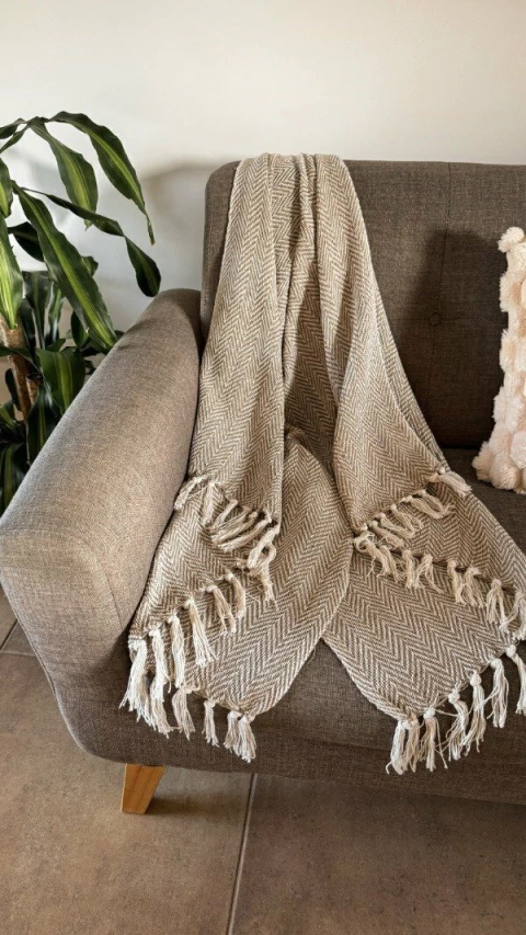 MANTA GRECIA CHOCOLATE - comprar online