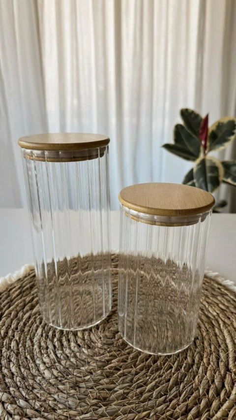 CONTENEDORES VIDRIO ACANALADO AUDREY - comprar online