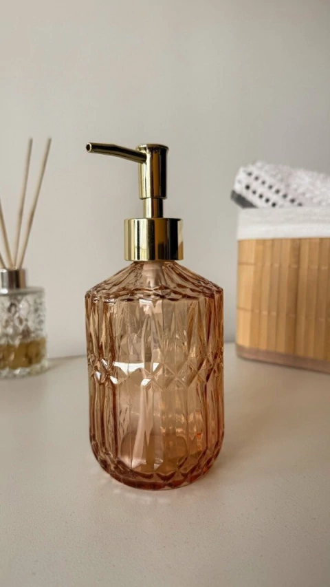 DISPENSER VIDRIO ZARA ÁMBAR - comprar online