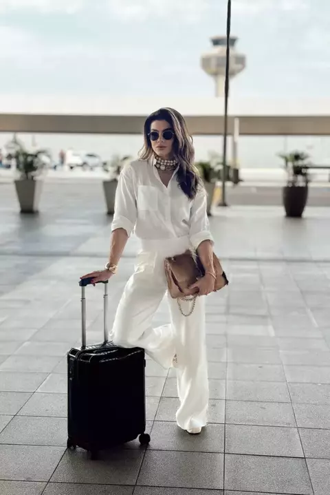 Conjunto Giorgia Off | Camisa + Calça - comprar online