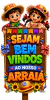 TOTEM DIVERSOS - BEM VINDOS "FESTA JUNINA"