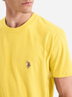 Camiseta Logo Bordada U.s Polo