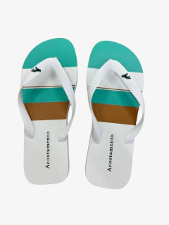 Chinelo Listrado Assinatura Acostamento