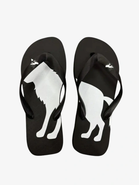 Chinelo Lobo Estampado Acostamento