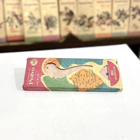 Sahumerio en polvo rosa 60gr - comprar online