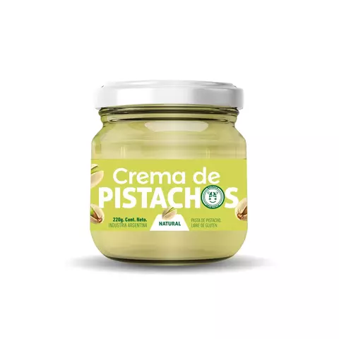CREMA DE PISTACHO NATURAL X 220GR FELICES LAS VACAS - comprar online