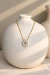 Colar Personalizáveis Dourado e Couro Rose - loja online