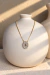 Colar Personalizáveis Dourado e Couro Rose