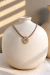 Imagem do Colar Personalizáveis Dourado e Couro Rose
