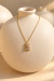 Colar Bear Curto Dourado