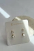 Brinco Dupla Gotinhas Zirconias II DOurado - comprar online