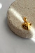 Pingente Coração Cravejadinho Dourado - comprar online