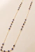 Colar Pedrinhas Cores Mix Dourado - loja online