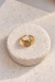 Anel Iniciais Zircônia Dourado - Complemento