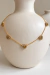 Colar Five Hearts Dourado - loja online