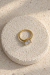 Anel Oval Glam Dourado - comprar online