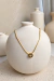 Colar Lines Love Dourado