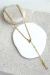 Colar Criativo Gota Luz Dourado - comprar online