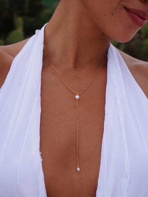 Collar Pearlie Gold - comprar online