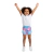 Short Poliéster Infantil Menina