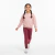 Conjunto Infantil Menina Blusão Bege com Legging Marrom Confortável e Elegante - comprar online