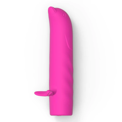 MINI VIBRADOR GOLFINHO RECARREGÁVEL PARA PONTO G COM 10 MODOS DE VIBRAÇÃO - YOUVIBE
