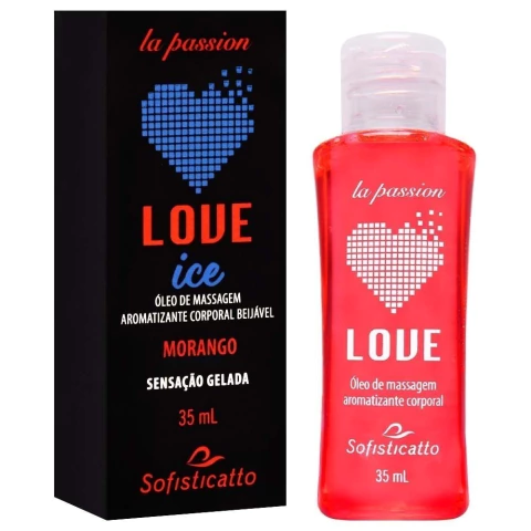 GEL LOVE ICE COMESTÍVEL 35ML SOFISTICATTO