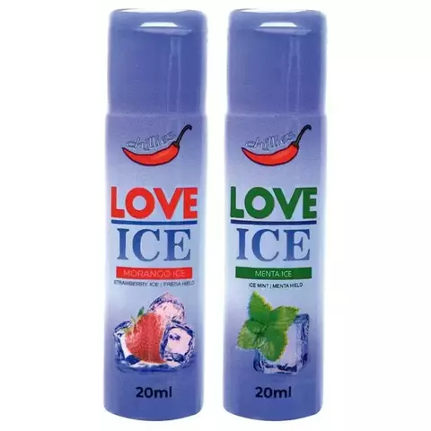 LOVE ICE ÓLEO BEIJÁVEL AROMÁTICO CHILLIES 20ML