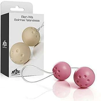 CONJUNTO 2 BOLAS BEN-WA MARFIM CORDÃO EM SILICONE 30MM