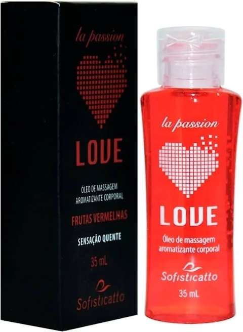 GEL LOVE HOT COMESTÍVEL 35ML SOFISTICATTO