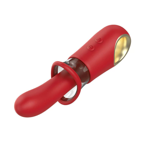 VIBRADOR E SUGADOR COM 10 MODOS DE VIBRAÇÃO E 10 MODOS DE SUCÇÃO VB182