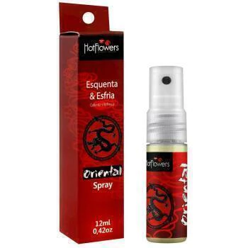 EXCITANTE ORIENTAL SPRAY ESQUENTA E ESFRIA HOT FLOWERS 12ML
