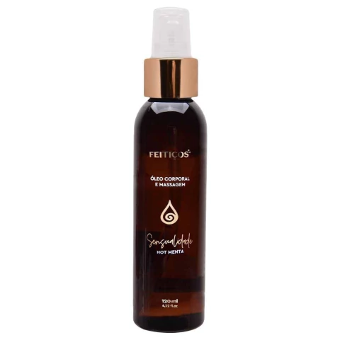 ÓLEO DE MASSAGEM AROMÁTICO SPRAY SUAVIDADE FEITIÇOS 120ML