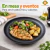 Melamina Negra Texturizada Plato Playo 25 Cm en internet