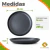Melamina Negra Texturizada Plato Playo 25 Cm - tienda online