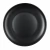 Melamina Negra Plato Playo 22,5 Cm