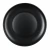 Melamina Negra Plato Playo 25 Cm
