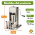 Embutidora Manual 10 Lt Silcook* - tienda online