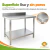 Mesa de Trabajo 200 Cm Acero 304* - comprar online
