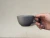 Oxford Gray Taza Te con Plato Loza 200 Ml