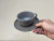 Oxford Gray Taza Te con Plato Loza 200 Ml - Kitchen Tools Gastronomía