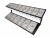 Topinera de Pared 6 GN 1/4 + 9 GN 1/9 Con Tapas