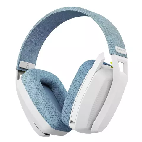 Binnune Bw06 Headset Gamer Sem Fio Ps5 Ps4 PC Branco E Azul