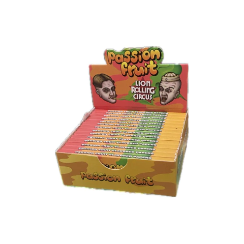 Caja lion Rolling Circus Sabor Passion Fruit x15 Unidades - comprar online